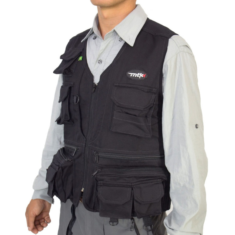 Colete MTK Max - Preto (Tamanho M)