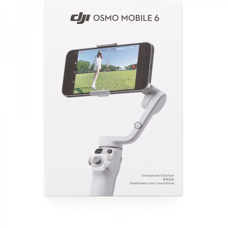 Estabilizador DJI Osmo Mobile 6 para smartphone (cinza)