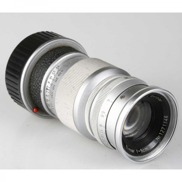Objetiva Leica ELMAR 90mm f4 [I] (type 3) - USADA