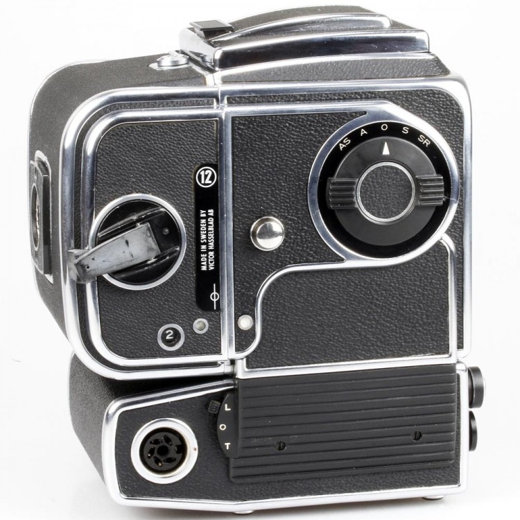 Câmera analógica médio-formato Hasselblad 500EL/M - USADA
