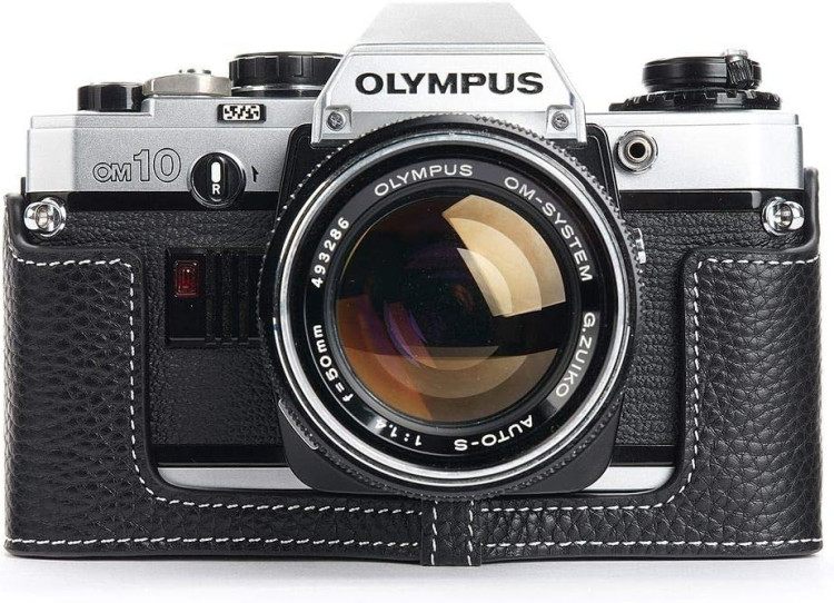 Estojo de proteção TP Original "Half Case" para Olympus OM-10, OM-20 e OM-30