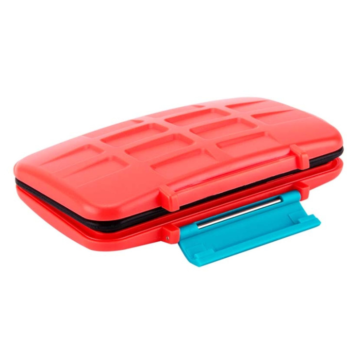 Estojo rígido JJC MC-NSMSD16 para cartucho de Nintendo Switch e cartão microSD (Laranja)