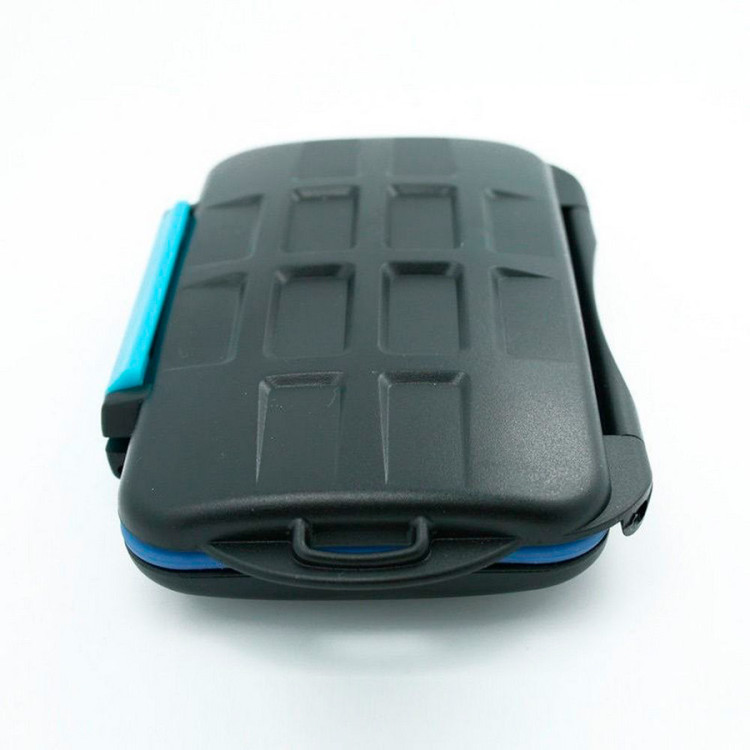 Estojo rígido Backpacker LE-1 para cartão de memória - acomoda 8 cartões SD e 4 cartões CF