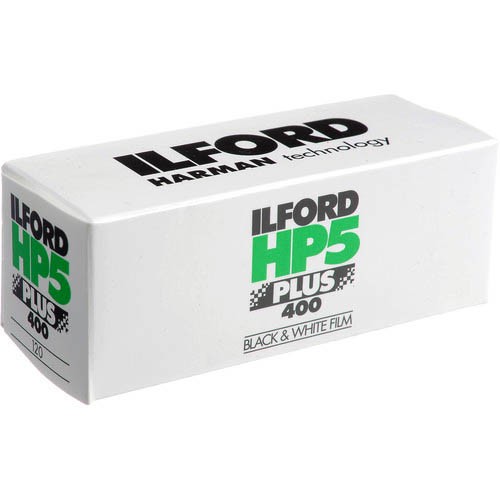 Filme fotográfico 120 Ilford HP5 Plus ISO 400 Preto e Branco