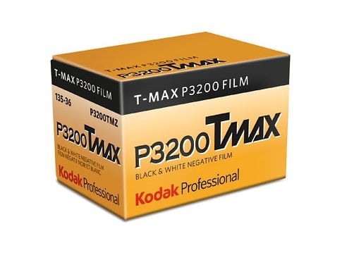 Filme fotográfico 35mm Kodak T-MAX ISO 3200 Preto e Branco 36 Poses