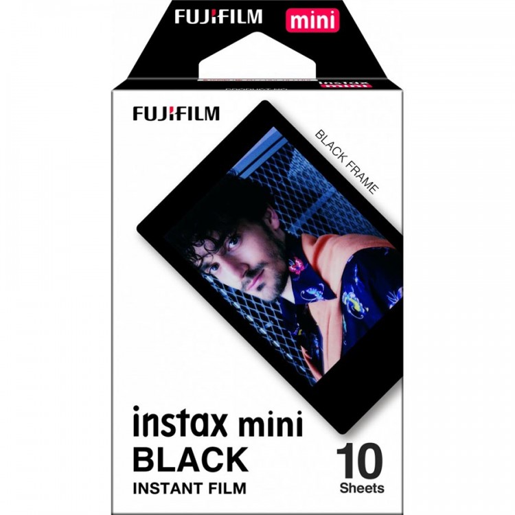 Filme Instantâneo Fujifilm instax mini BLACK (10 fotos)
