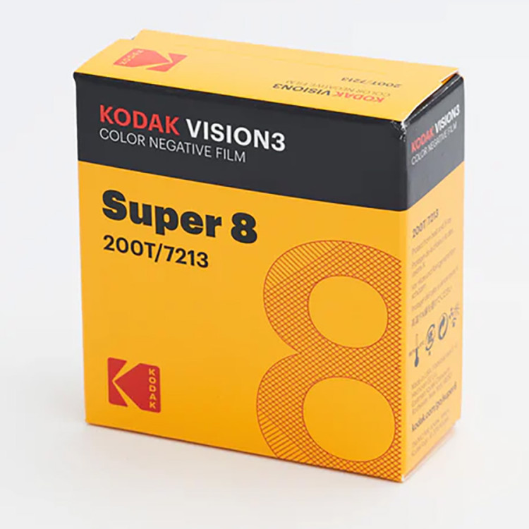 Filme Super 8 Kodak VISION3 200T/7213 ISO 200 (15 metros)