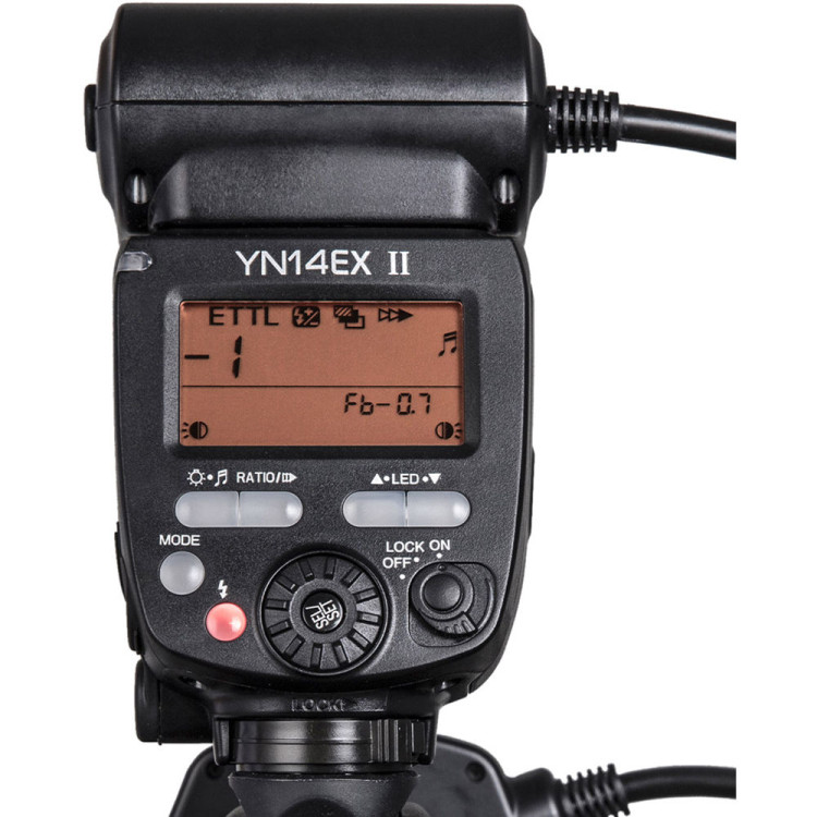 Flash Circular Macro TTL Yongnuo YN14EX II para Canon