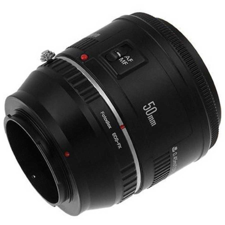 Anel Adaptador Fotodiox FOEOSFXRF (Lente Canon EF / EF-S em câmera Fujifilm X)