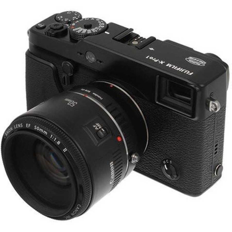 Anel Adaptador Fotodiox FOEOSFXRF (Lente Canon EF / EF-S em câmera Fujifilm X)