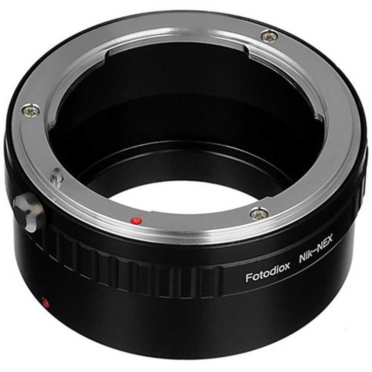 Anel Adaptador Fotodiox FONIKFSNYE (Lente Nikon F em câmera Sony E)