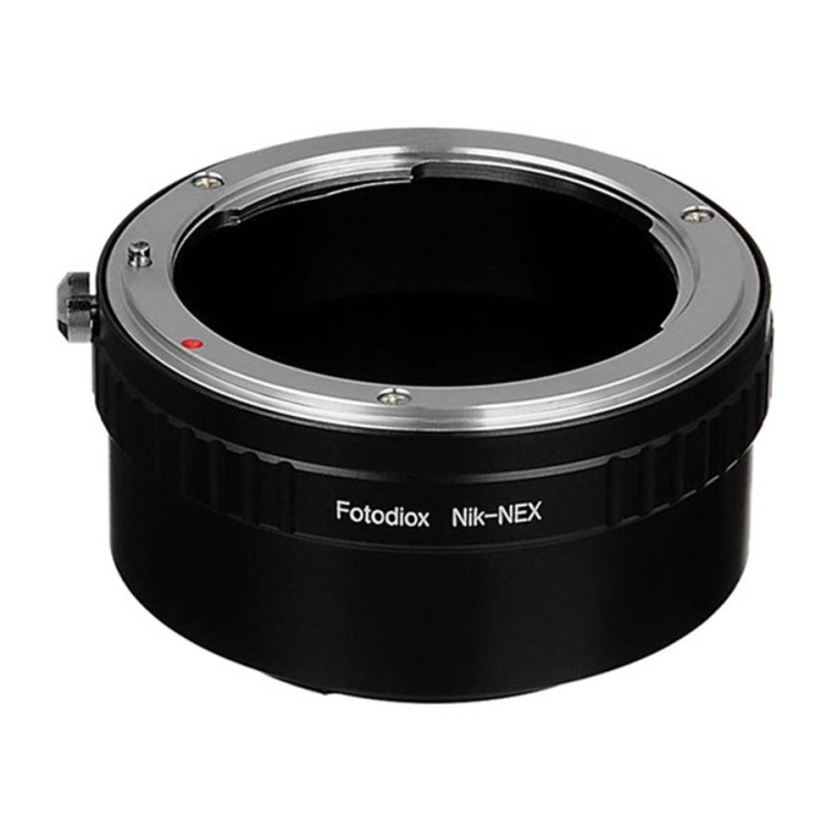 Anel Adaptador Fotodiox FONIKFSNYE (Lente Nikon F em câmera Sony E)
