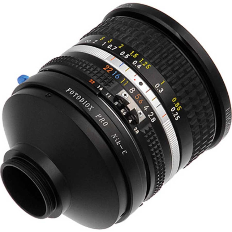 Anel Adaptador Fotodiox FOPCMANF (Lente Nikon F em câmera filmadora C-Mount)