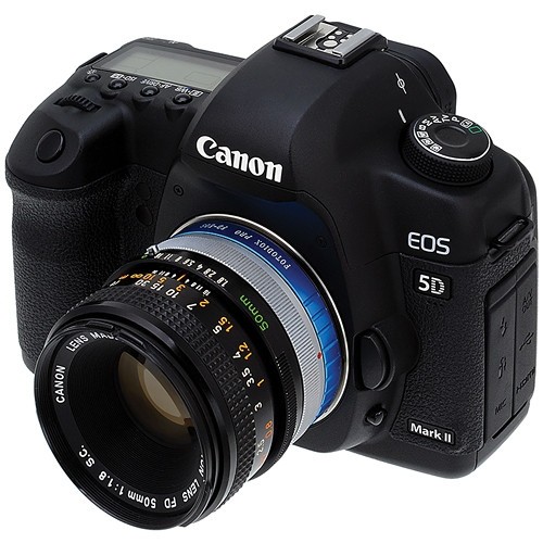 Anel Adaptador Fotodiox Pro FOPCEACFD (Lente Canon FD em câmera Canon EF / EF-S)