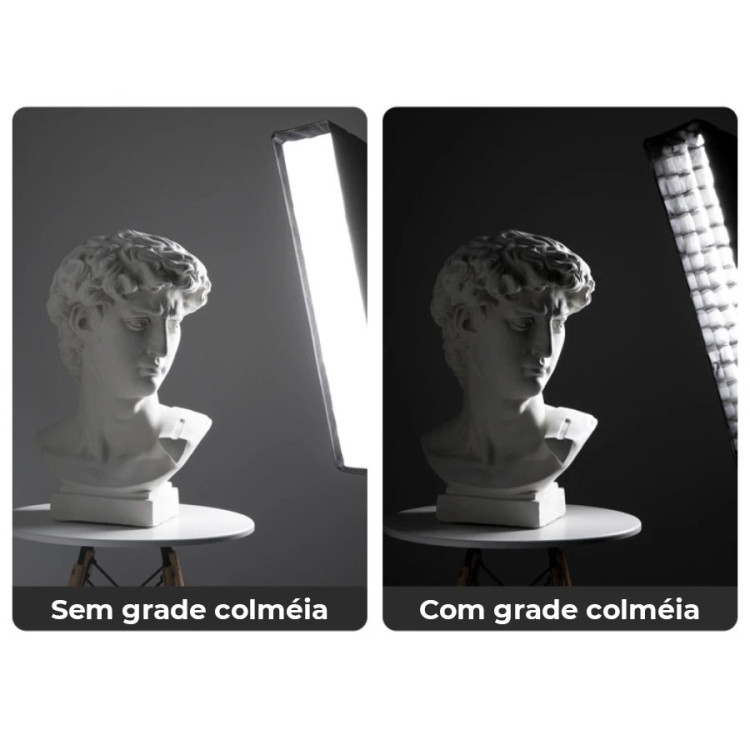 Grade colméia Greika GRID-GKS 65 cm para softbox (não acompanha softbox)