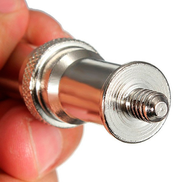 Adaptador de rosca macho-macho Greika YA-434 (1/4" para 3/8")