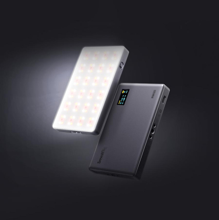 Iluminador de LED RGB compacto SmallRig RM120