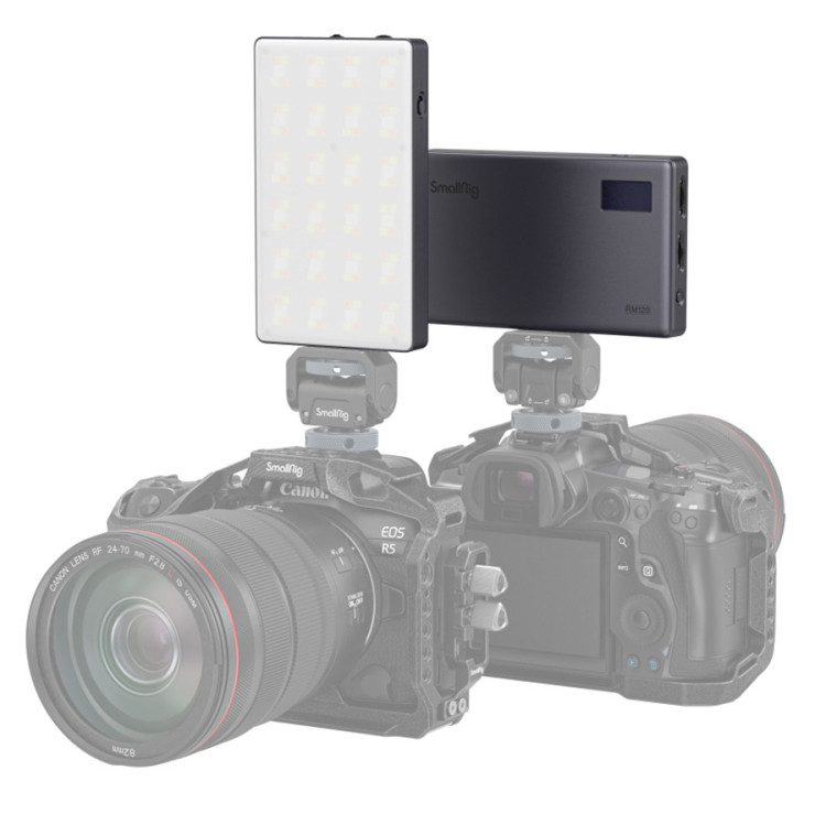 Iluminador de LED RGB compacto SmallRig RM120