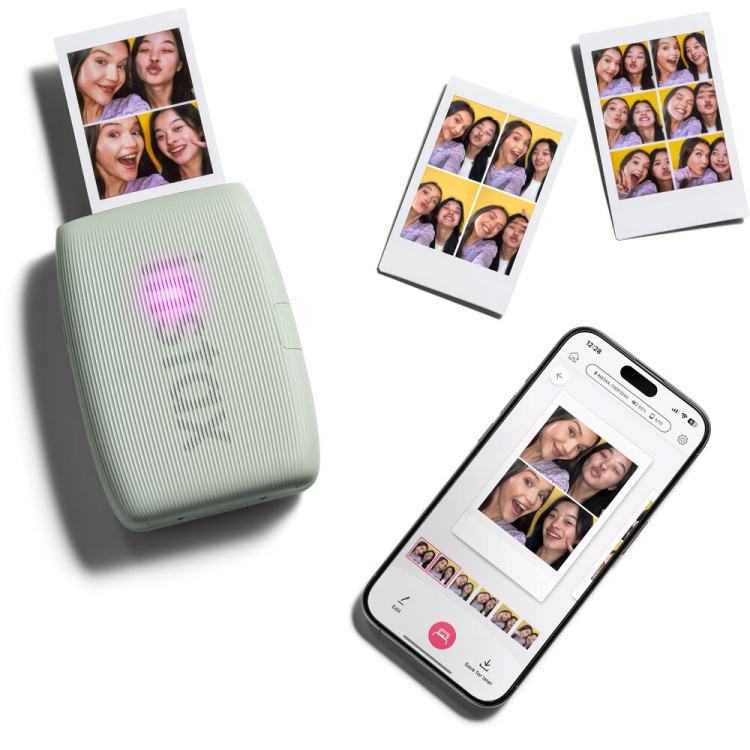 Impressora para Smartphone Fujifilm instax mini Link 3 - Sage Green
