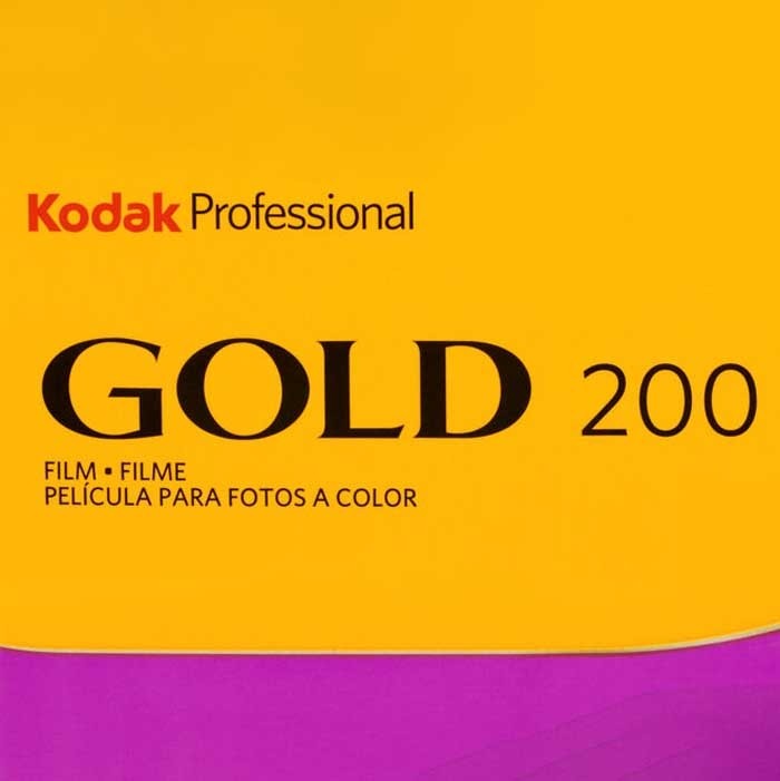 Filme fotográfico 120 Kodak Gold 200 ISO 200 Colorido
