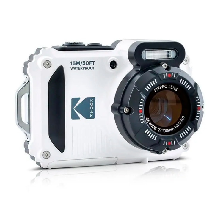 Câmera compacta Kodak PIXPRO WPZ2 à prova d'água (BRANCA)