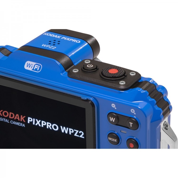 Câmera compacta Kodak PIXPRO WPZ2 a prova d'água (AZUL)