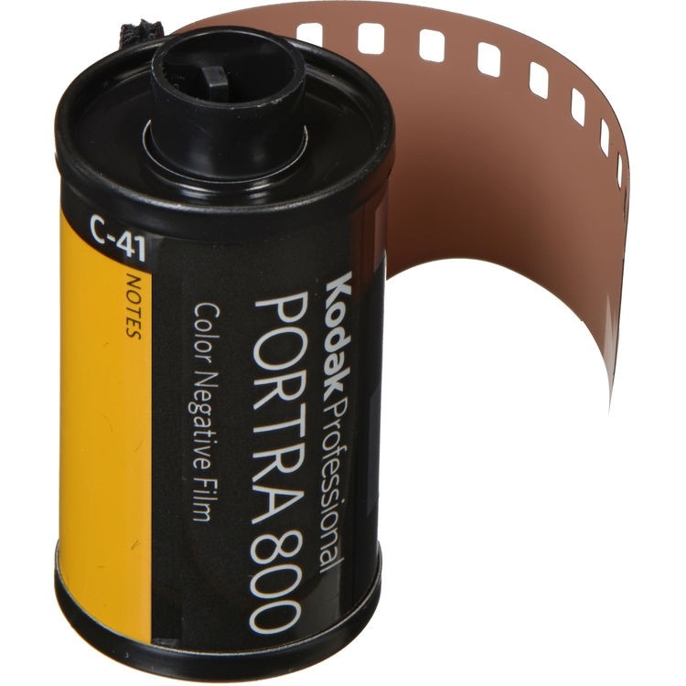 Filme fotográfico 35mm Kodak Portra ISO 800 Colorido 36 poses