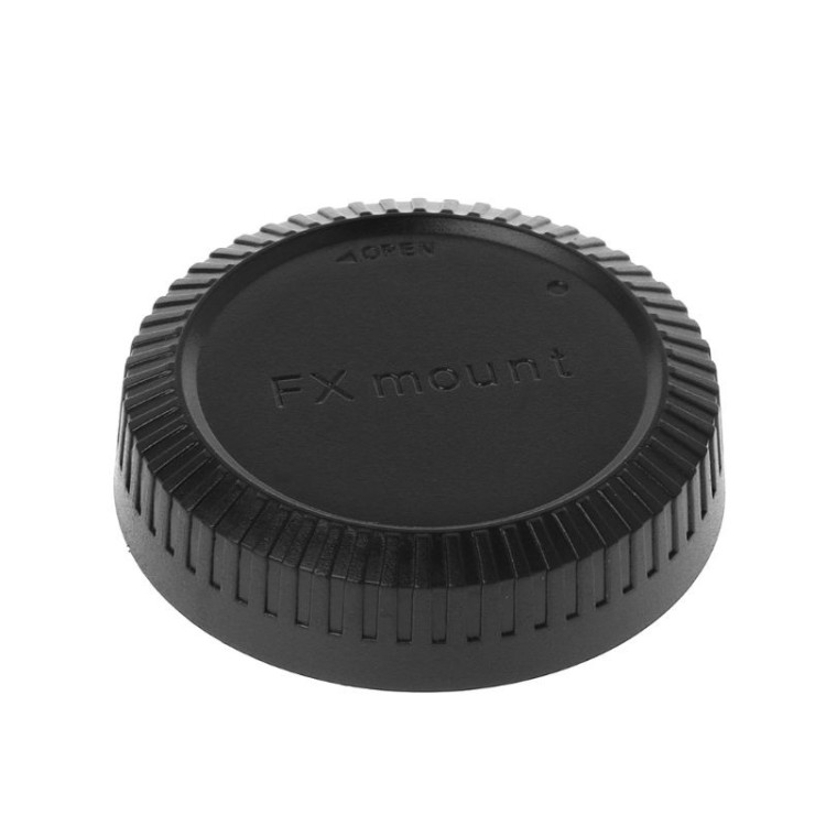 Kit com tampas de proteção (traseira da lente + corpo da câmera) para sistema Fujifilm X