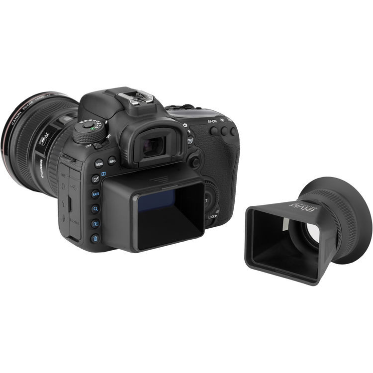 Visor Viewfinder Elvid OV-50 para tela LCD de 3.2"