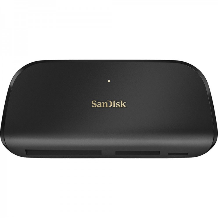 Leitor de cartão de memória microSD, SD e CF SanDisk ImageMate PRO USB-C