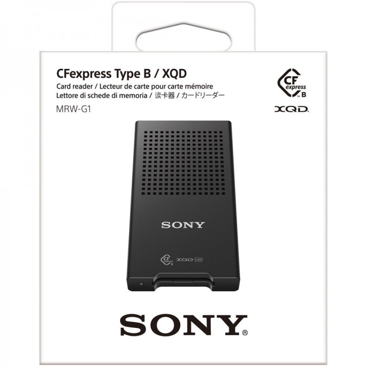 Leitor de cartão de memória CFexpress Tipo B e XQD Sony MRW-G1