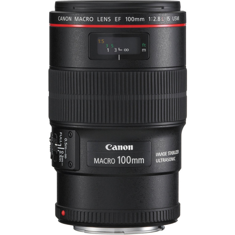 Objetiva Canon EF 100mm f2.8L MACRO IS USM