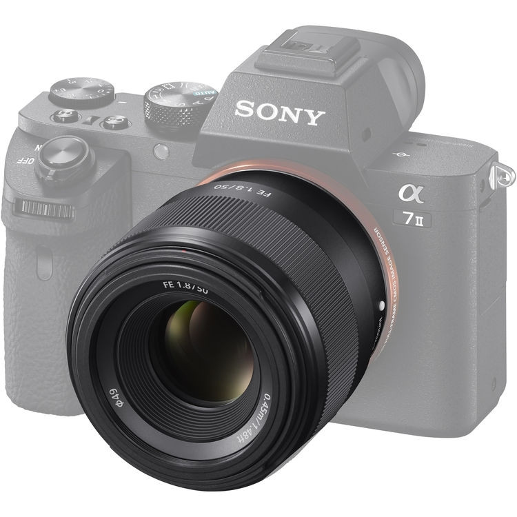 Objetiva Sony FE 50mm f1.8