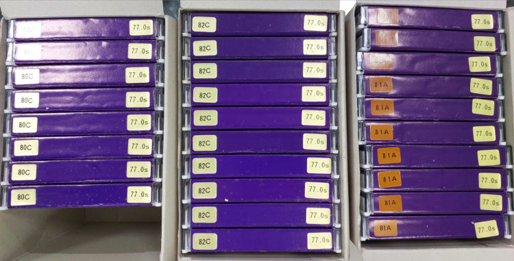 Lote de Filtros Hoya 77mm (80C, 81A e 82C) - 28 unidades
