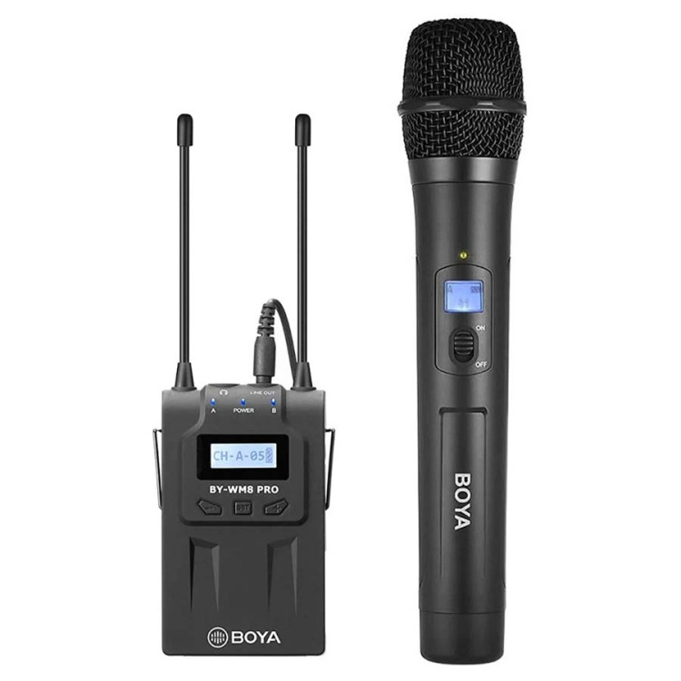 Microfone de mão sem fio Boya BY-WM8 Pro-K3