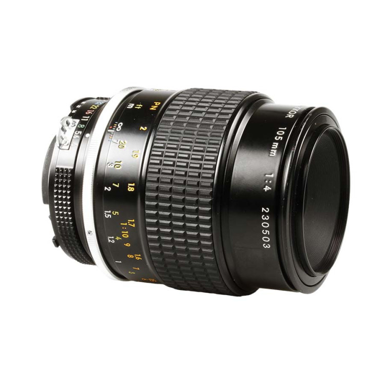Objetiva Nikon AI 105mm f4 Micro - USADO