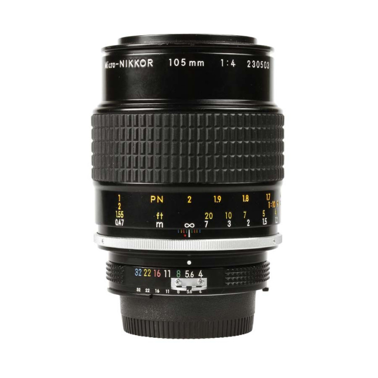 Objetiva Nikon AI 105mm f4 Micro - USADO