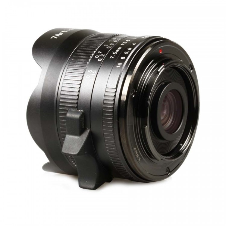 Objetiva 7artisans Photoelectric 7.5mm f2.8 II Fisheye (Fujifilm X) - USADO