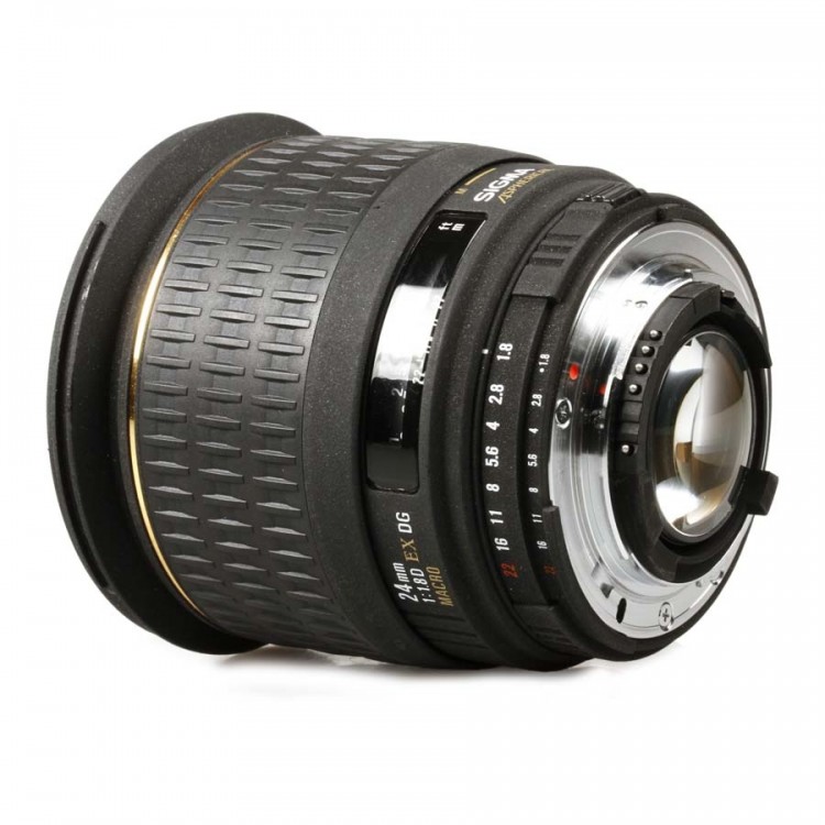 Objetiva Sigma 24mm f1.8D EX DG MACRO (Nikon F) - USADA