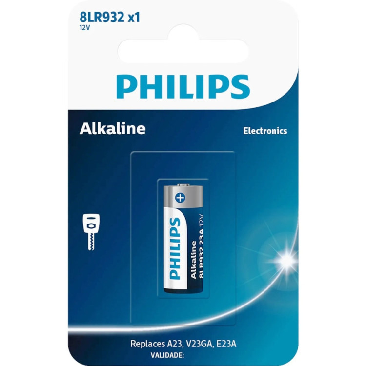 Pilha alcalina Philips A23 12V (8LR932/59)