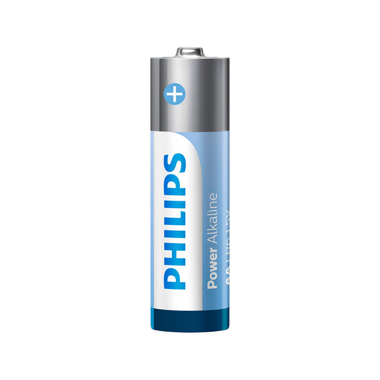 Pilha alcalina Philips AA LR6P12S/59 - cartela com 2 unidades