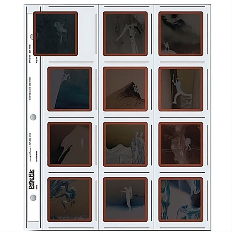 Porta-negativos Print File 225-12HB para filme fotográfico 120 6x6 (1 folha)