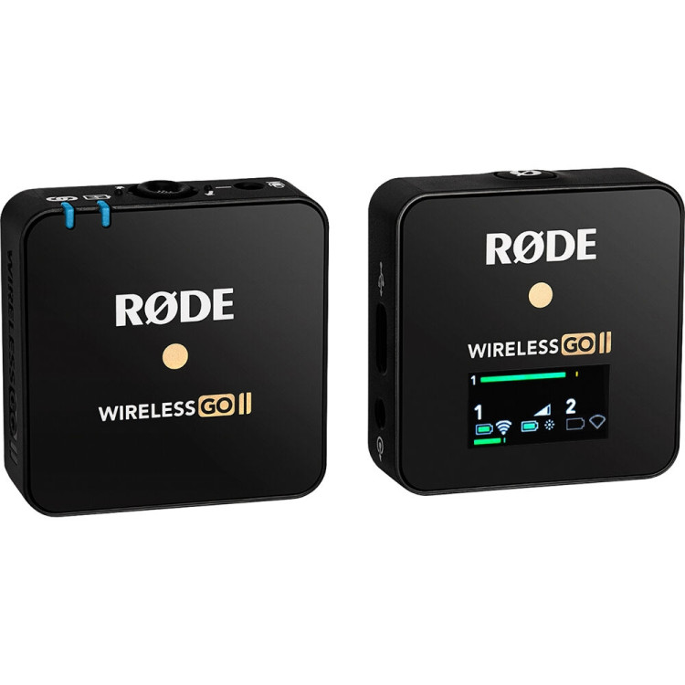 Microfone compacto sem fio Rode Wireless GO II