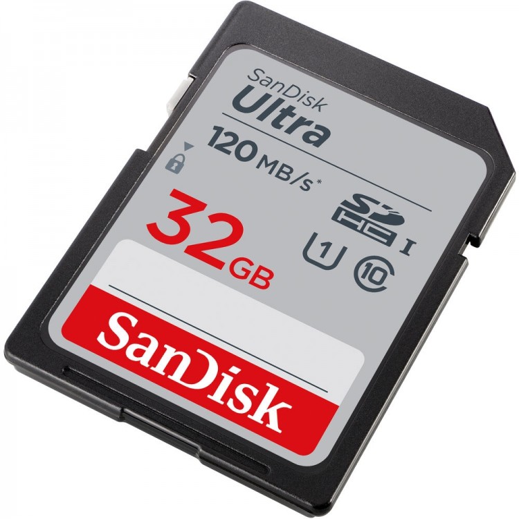 Cartão SDHC SanDisk Ultra UHS-I 32GB - 120MB/s