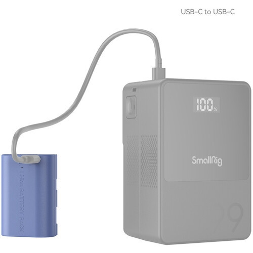 Bateria recarregável SmallRig 4264 LP-E6NH USB-C