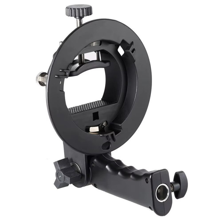 Suporte para flash dedicado Tipo-S com encaixe Bowens