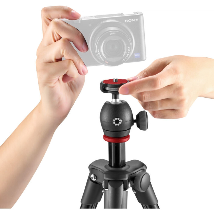 Tripé Joby Compact Light com cabeça de esfera (JB01760-BWW)