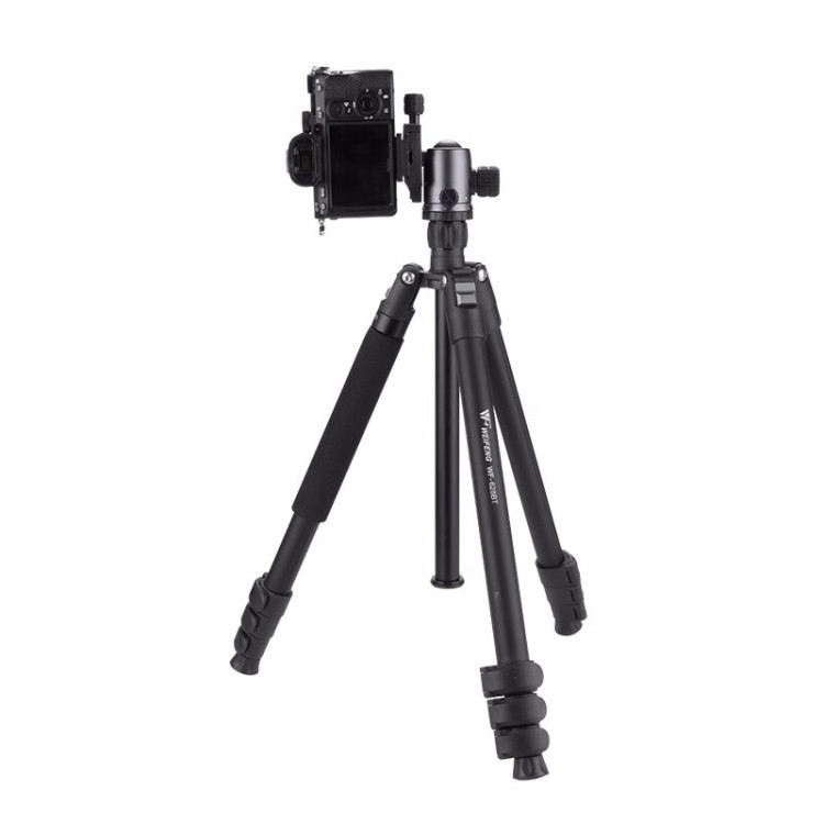 Tripé com monopé Weifeng WF WT-628 com suporte para smartphone