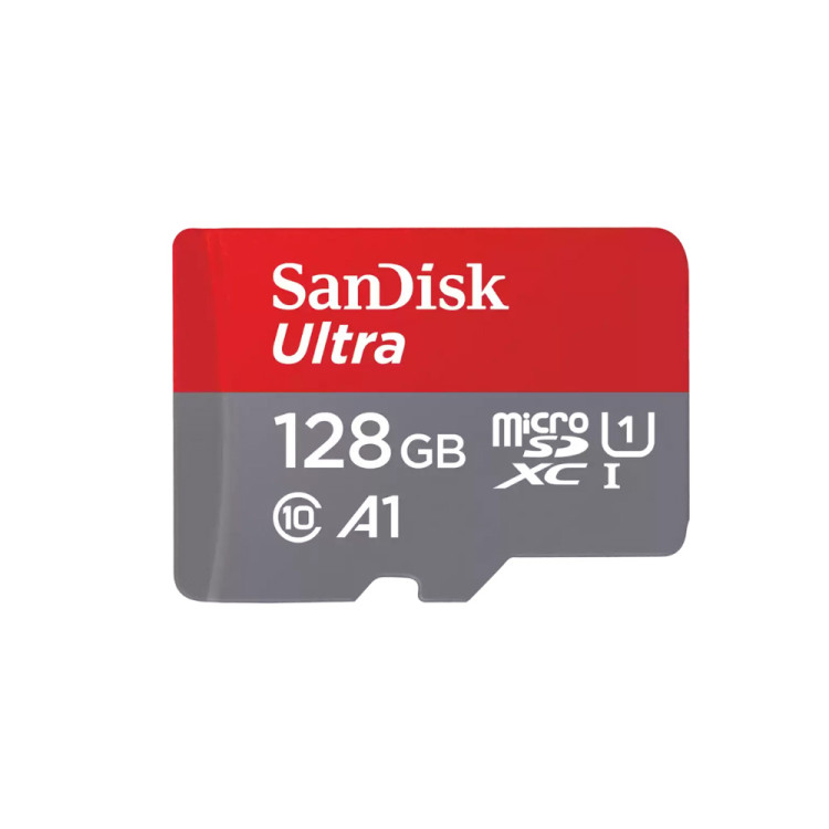 Cartão microSDXC Sandisk Ultra 128GB - 140MB/s
