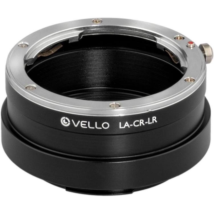 Anel Adaptador Vello LA-CR-LR (Lente Leica R em câmera Canon EOS R)